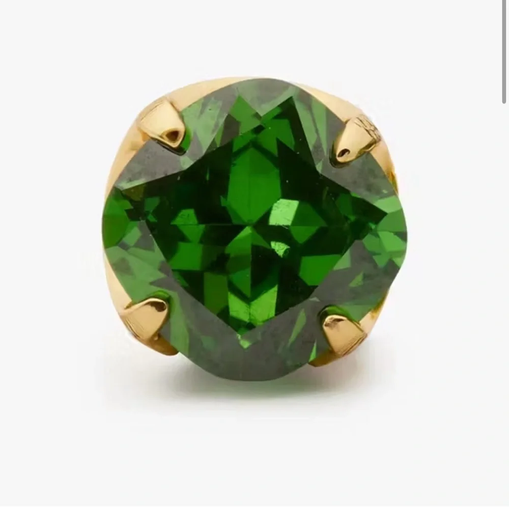 Kate Spade Pop Of Joy 10mm Spade Flower Studs in Green NWT‎ MSRP: $48.00